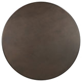 Oswego Round Bistro Dining Table Bronze