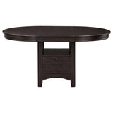 Lavon Dining Table with Storage Espresso