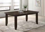 Dalila Rectangular Dining Table Cappuccino