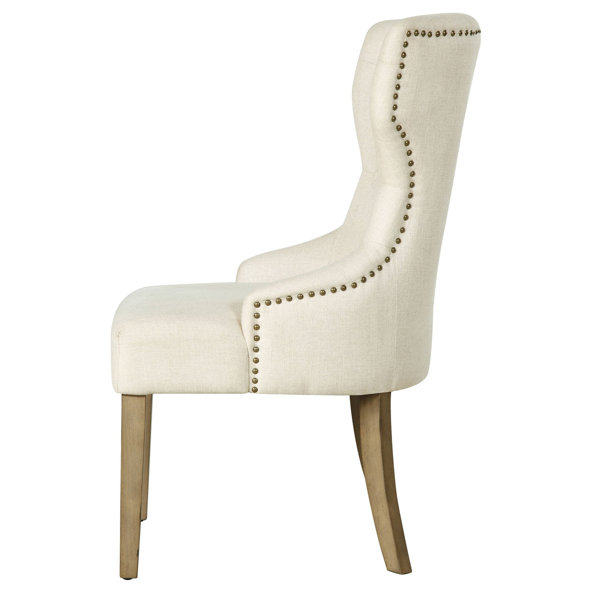 Baney Tufted Upholstered Dining Chair Beige