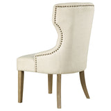 Baney Tufted Upholstered Dining Chair Beige