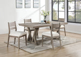 Cornelia  Rectangular Dining Table Set Coastal Grey