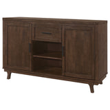 Reynolds 2-door Dining Sideboard Server Brown Oak