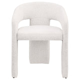 Eudora Boucle Upholstered Dining Side Chair Cream