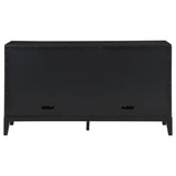 Brookmead 2-drawer Sideboard Buffet with Storage Cabinet Black