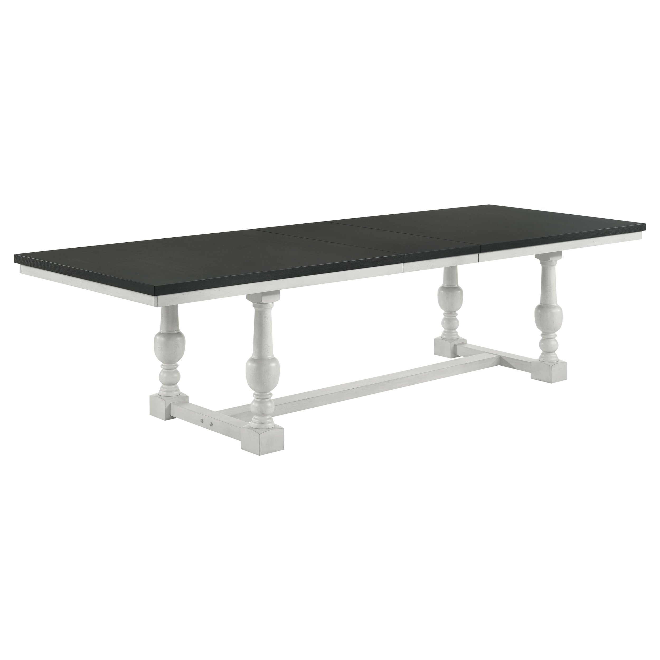 Aventine 112-inch Extension Dining Table Vintage Charcoal