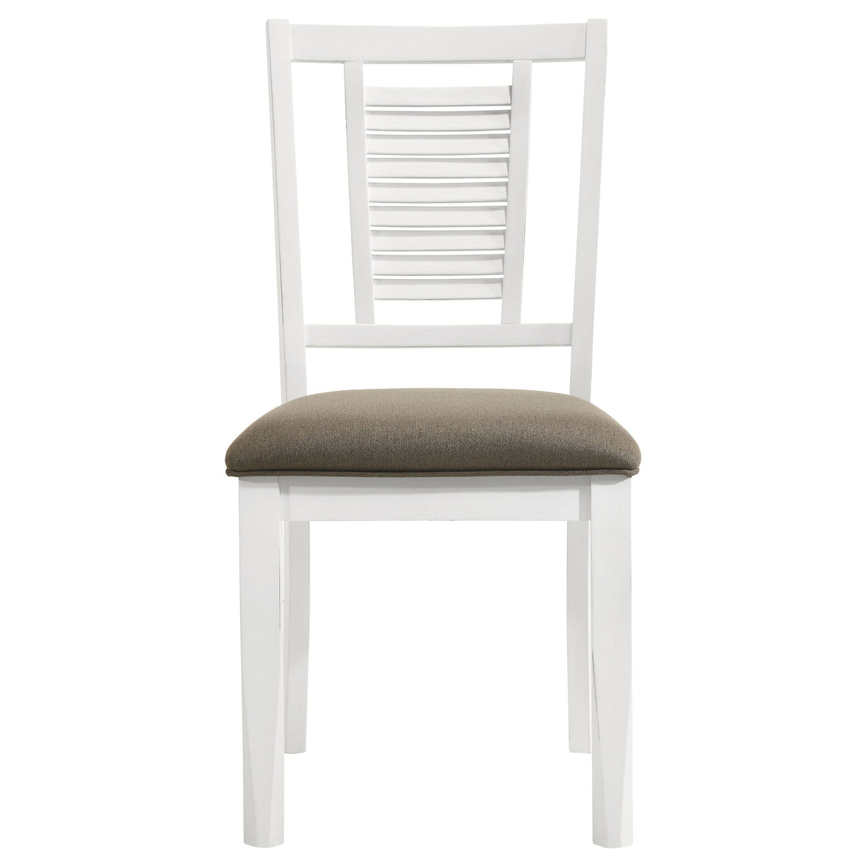 Appleton Wood Dining Side Chair Distressed White (Set of 2)