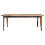 Partridge Wooden Dining Table Natural Sheesham