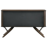 Wes 2-door Rectangular Server Dark Walnut