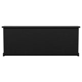 Florence 4-door Dining Sideboard Buffet Distressed Black