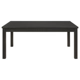 Marbrisa Rectangular Dining Table Matte Black