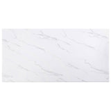 Venera Rectangular 79-inch Faux Marble Dining Table White