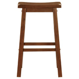 Durant Wooden Bar Stools Chestnut (Set of 2)