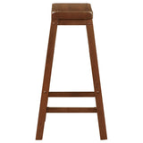 Durant Wooden Bar Stools Chestnut (Set of 2)