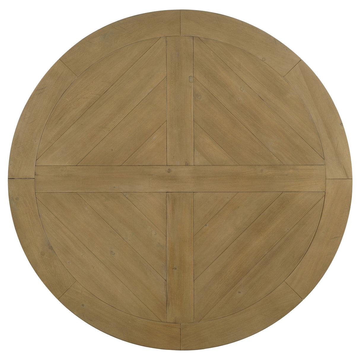 Florence  Round Dining Table Set Rustic Honey