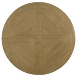 Florence  Round Dining Table Set Rustic Honey