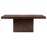 Briarwood Rectangular Dining Table with 18" Removable Extension Leaf Mango Oak