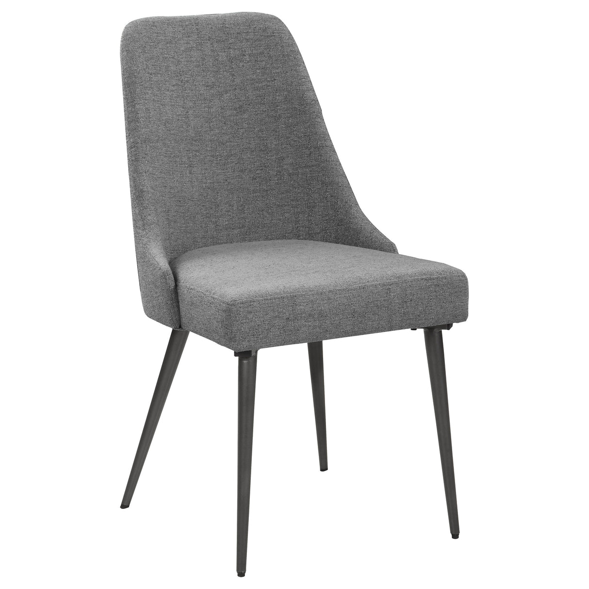 Alan Upholstered Dining Chairs Grey (Set of 2)