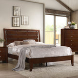 Serenity  Panel Bed Rich Merlot