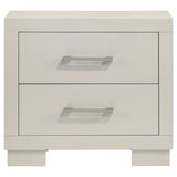 Jessica 2-drawer Nightstand White