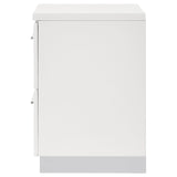 Felicity 2-drawer Nightstand Glossy White