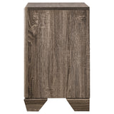 Kauffman 2-drawer Nightstand Washed Taupe