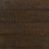 Edmonton Wood  Panel Bed Rustic Tobacco