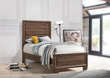 Brandon  Panel Bed Medium Warm Brown