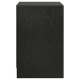 Miranda 2-drawer Nightstand Tray Black