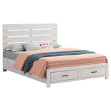 Brantford  Storage Bed Coastal White