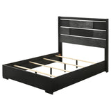 Blacktoft  Panel Bed Black