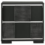 Blacktoft 2-drawer Nightstand Black