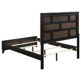 Watson  Bed Grey Oak and Black