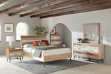 Marlow  Platform Bed Rough Sawn Multi