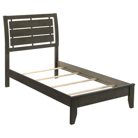 Serenity  Panel Bed Mod Grey