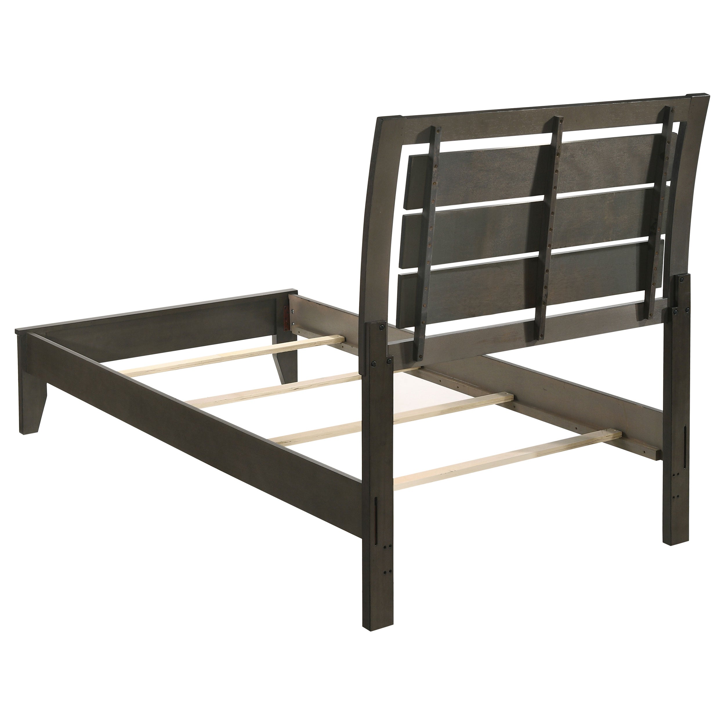 Serenity  Panel Bed Mod Grey