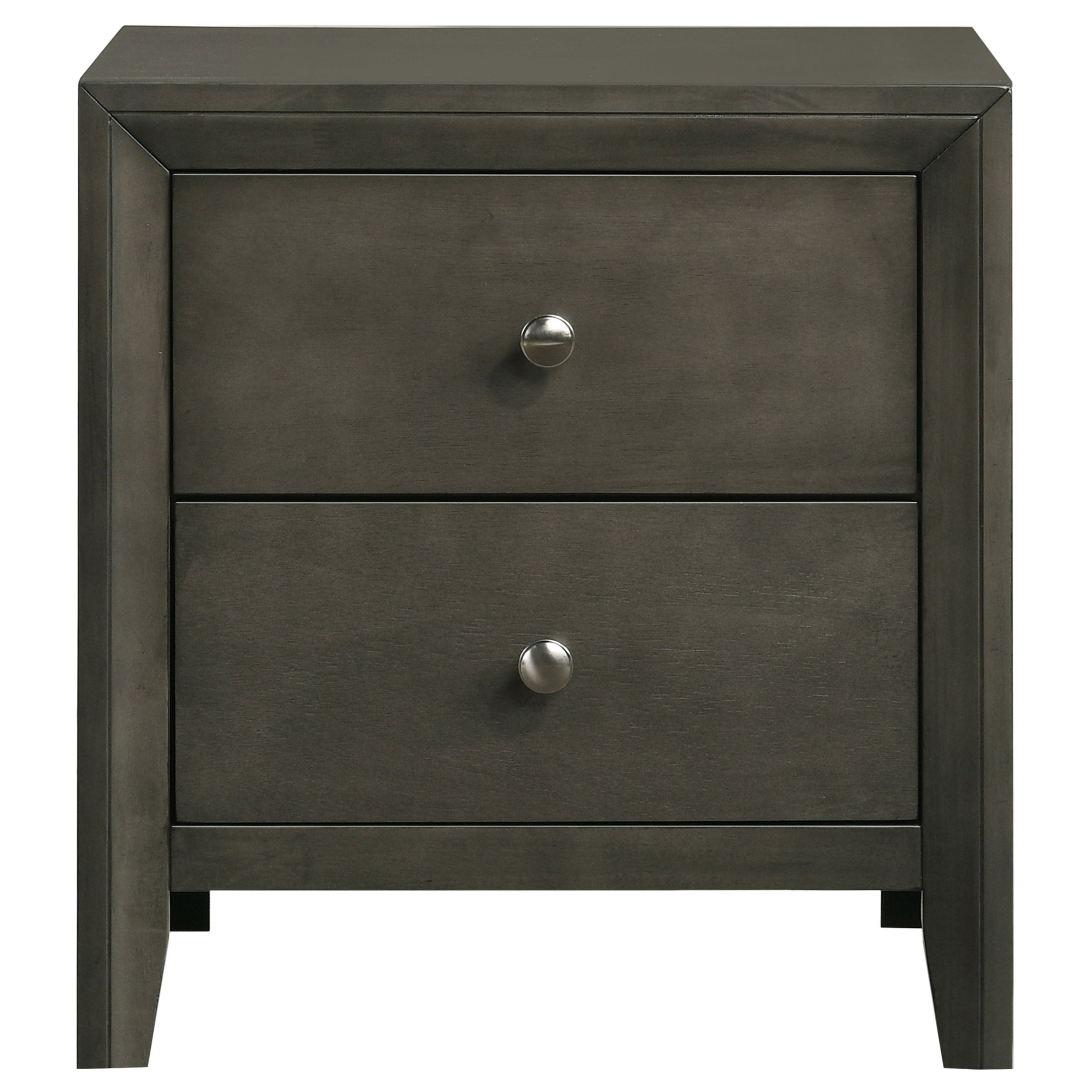 Serenity 2-drawer Nightstand Mod Grey