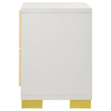 Marceline 2-drawer Nightstand White