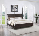 Emberlyn  Poster Bed Brown