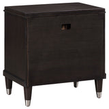 Emberlyn 2-drawer Nightstand Bedside Table Brown