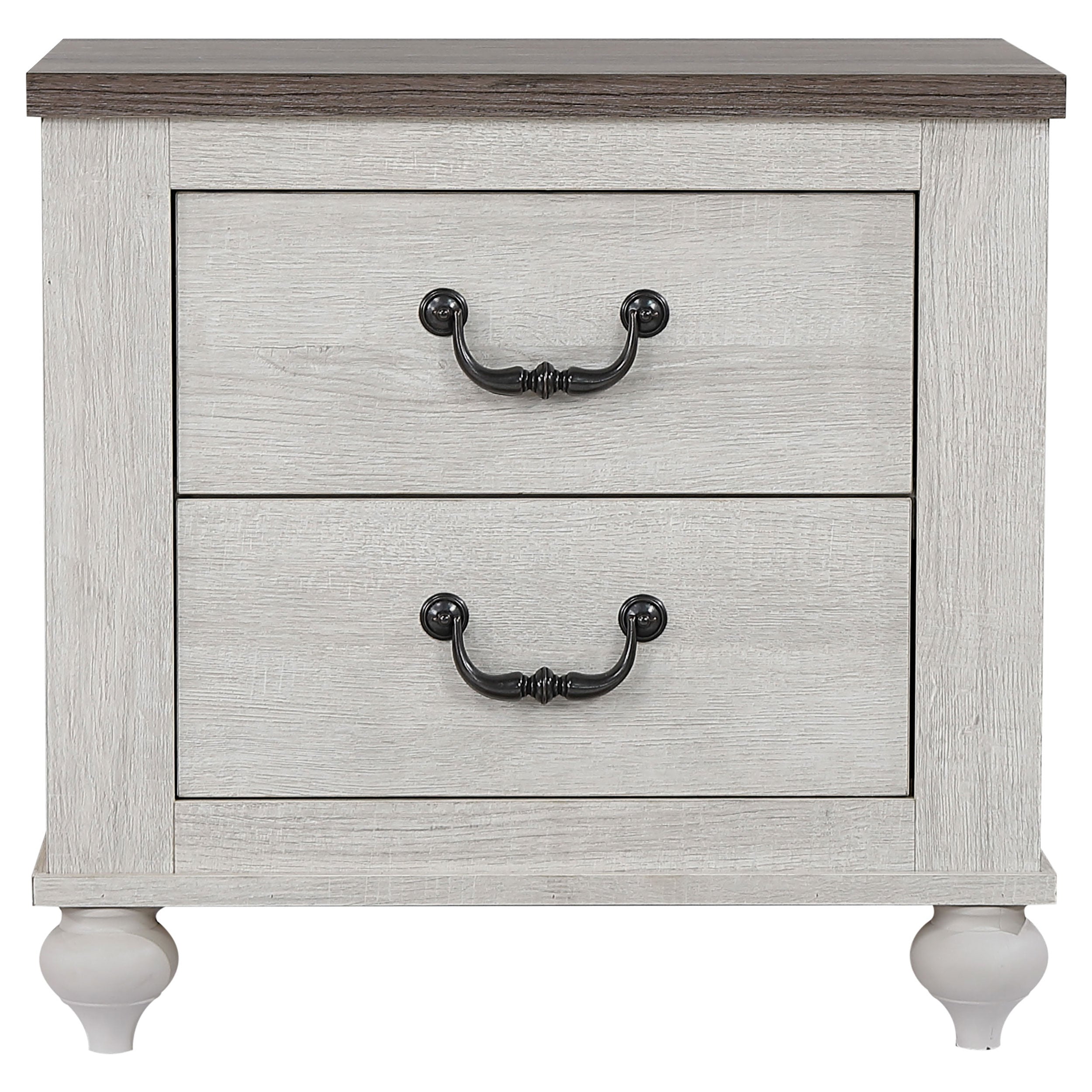 Stillwood 2-drawer Nightstand Vintage Linen