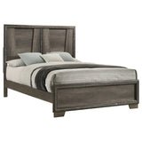 Janine  Panel Bed Grey