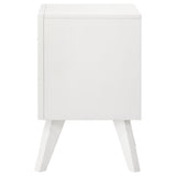 Janelle 2-drawer Nightstand White