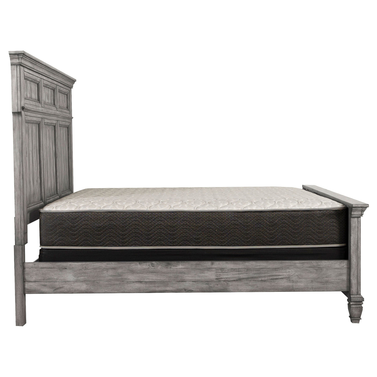 Avenue  Panel Bed Grey