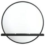 Arini 2-piece Makeup Vanity Table and Mirror Set Black