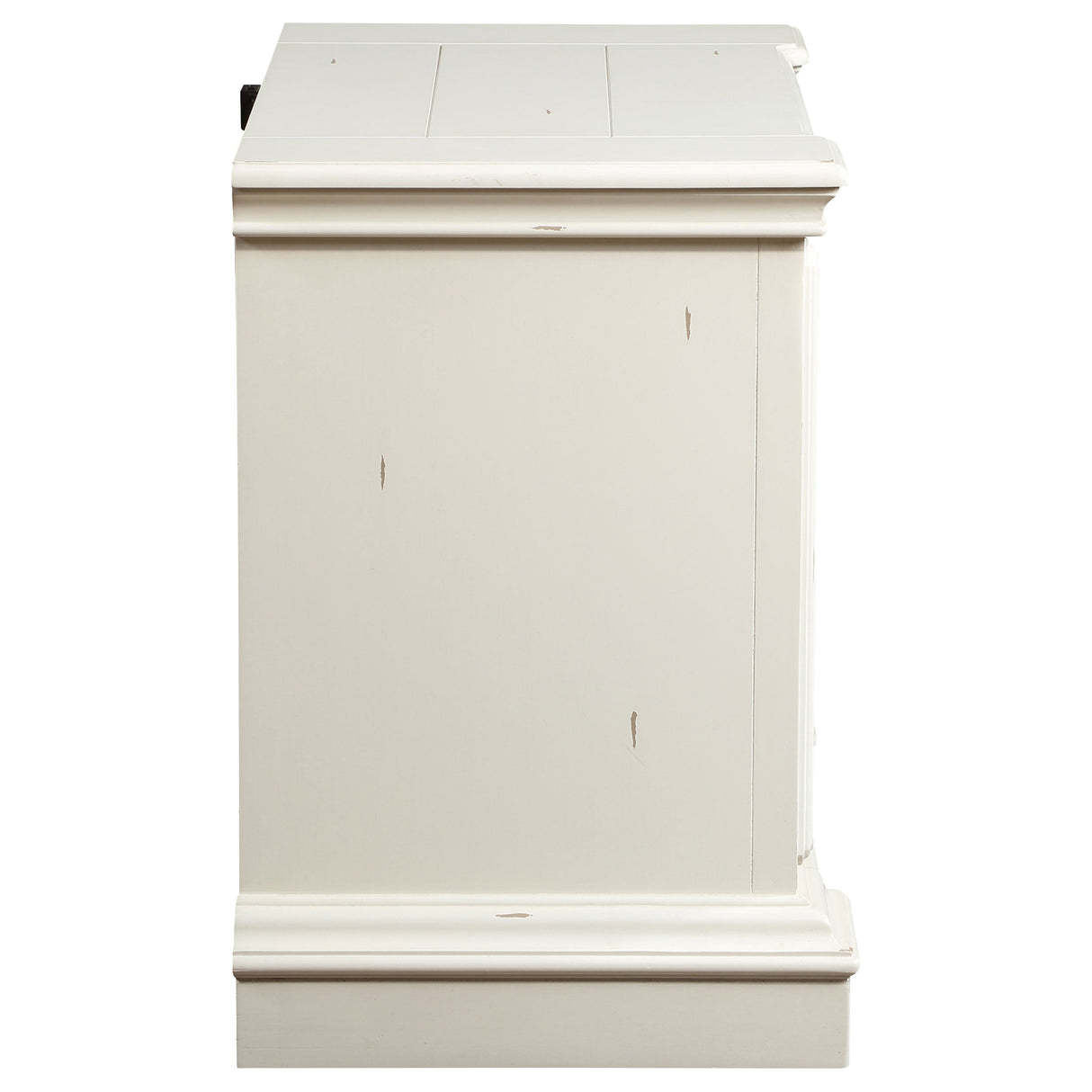 Evelyn 2-drawer Nightstand with USB Ports Antique White