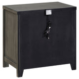 Kieran 2-drawer Nightstand Bedside Table Grey