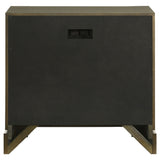 Gran Park 2-drawer Nightstand Bedside Table Dark Cocoa