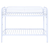 Morgan Twin Over Twin Bunk Bed White