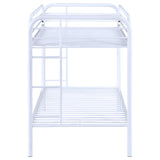 Morgan Twin Over Twin Bunk Bed White